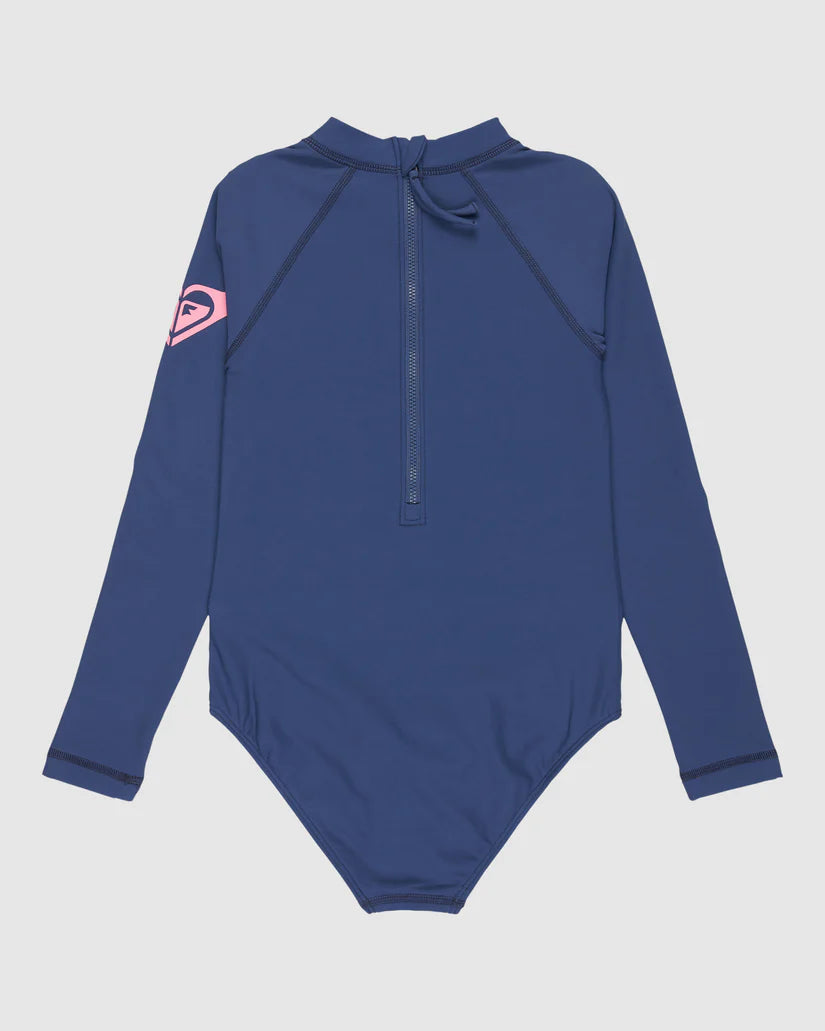Roxy Heater Long Sleeve Rash Vest Girls 8-16