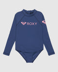 Roxy Heater Long Sleeve Rash Vest Girls 8-16