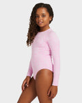 Roxy Bico Paper One Piece Rash Vest Girls 8-16
