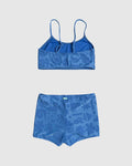 Beach Check Crop Top Set