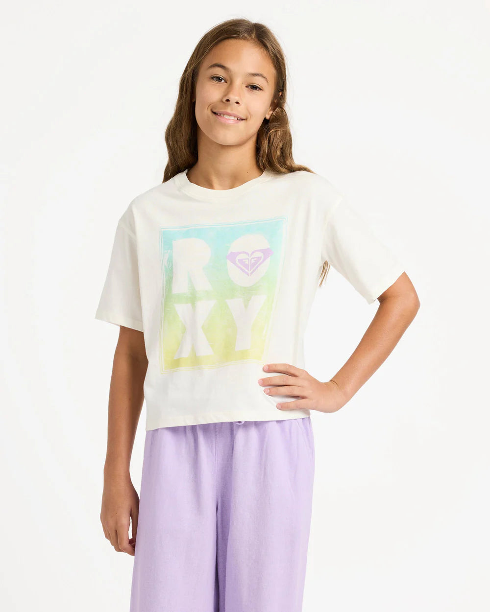 Roxy Daisyloose Beach T-Shirt Girls 4-16