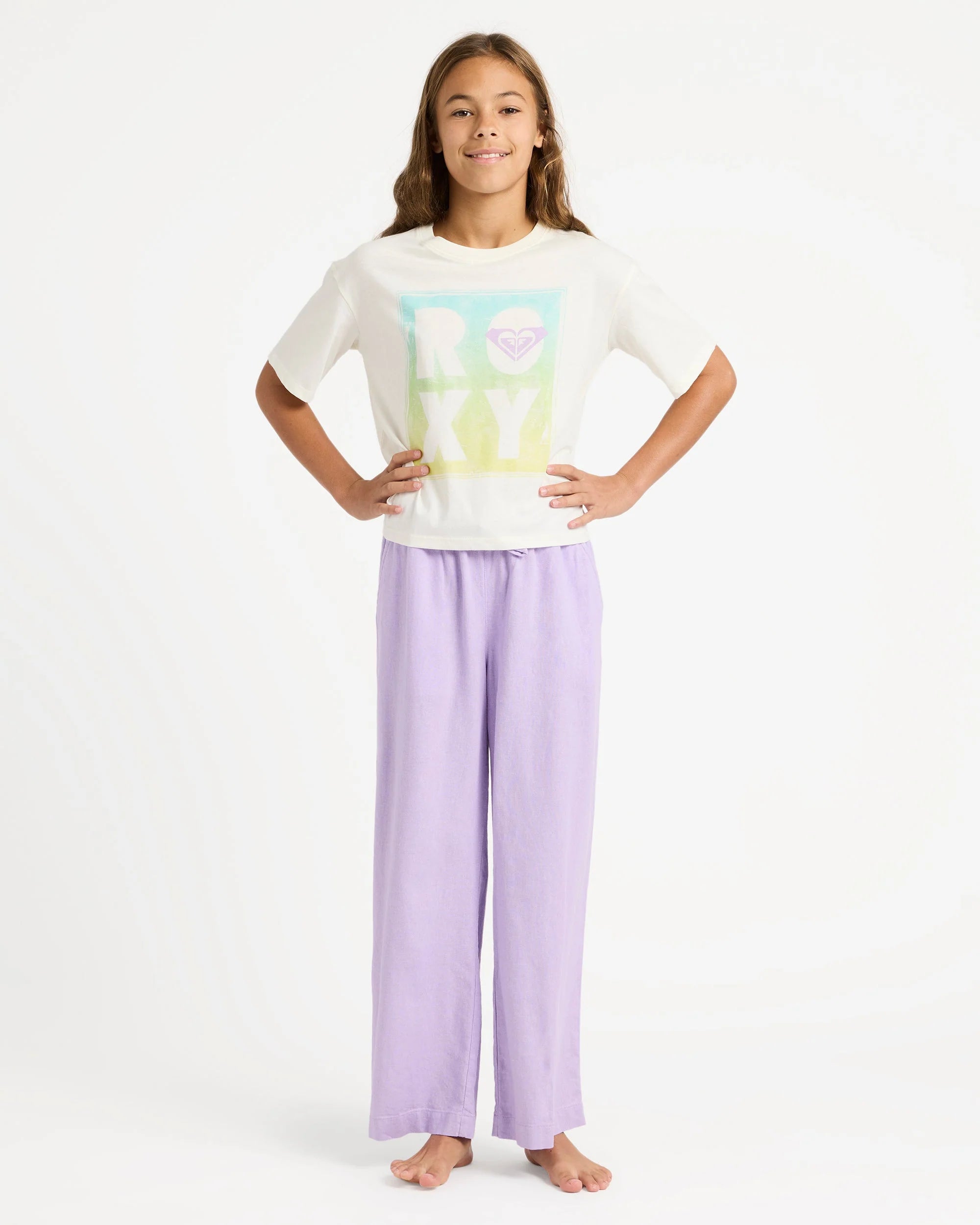 Roxy Daisyloose Beach T-Shirt Girls 4-16