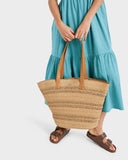 Roxy Straw Addiction Tote Bag