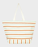 Roxy Stripy Beach Tote Bag