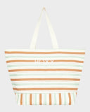 Roxy Stripy Beach Tote Bag