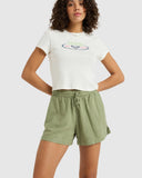 Roxy Lekeitio Break Elastic Waist Shorts
