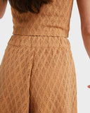 Roxy Ocean Sound Elastic Waist Shorts