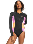 Roxy Fitness Long Sleeve One-Piece Swimsuit