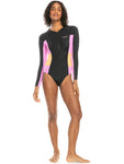 Roxy Fitness Long Sleeve One-Piece Swimsuit