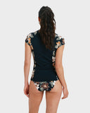 Roxy CS Half Zip Lycra Rash Vest