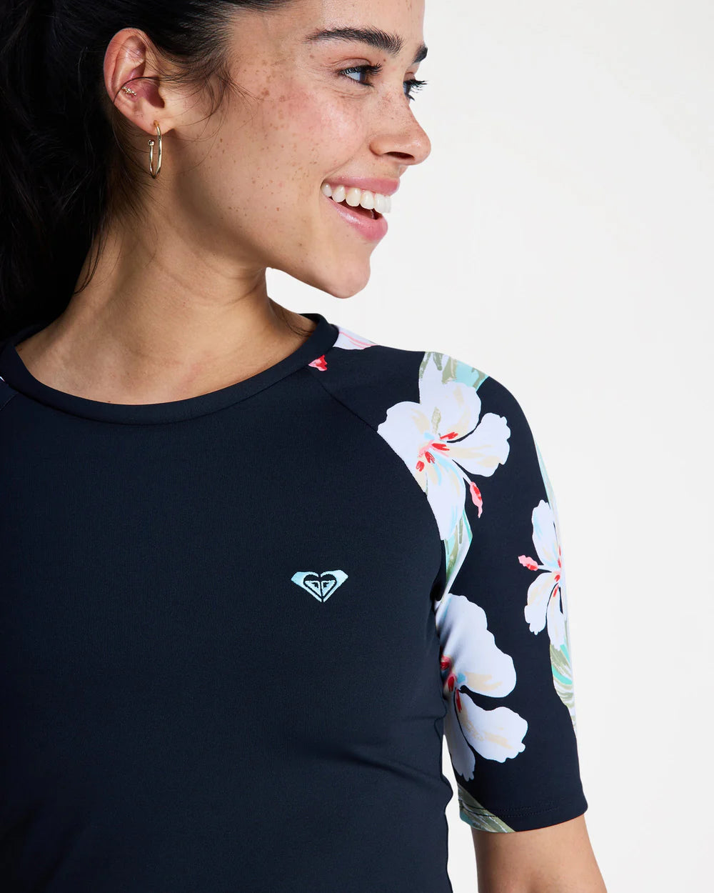 Roxy The Classic Lycra Short Sleeve Rash Vest