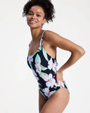 Roxy Printed Essentials One Piece Swimsuit