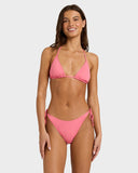 Roxy SD Beach Classics Mod Tiki Tri Bikini Top