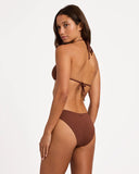 Roxy SD Beach Classics Mod Tiki Tri Bikini Top