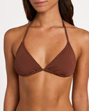 Roxy SD Beach Classics Mod Tiki Tri Bikini Top