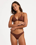 Roxy SD Beach Classics Mod Tiki Tri Bikini Top