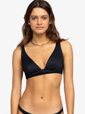 Rib Roxy Love The Roller Bikini Top