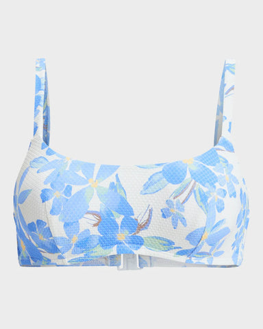 Roxy Artsy Floral Hidden Underwire D Cup Bikini Top