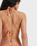 Roxy Moana Moderate Tiki Tri  Bikini Bottom