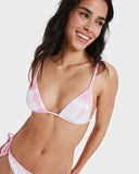 Roxy Sunrise Tiki Tri  Bikini Top