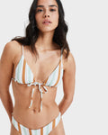 Roxy Dream Floral Reversible Tiki Tri Bikini Top