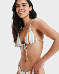 Roxy Dream Floral Reversible Tiki Tri Bikini Top
