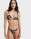 Roxy Nostalgic Feels Bikini Top Tiki Tri