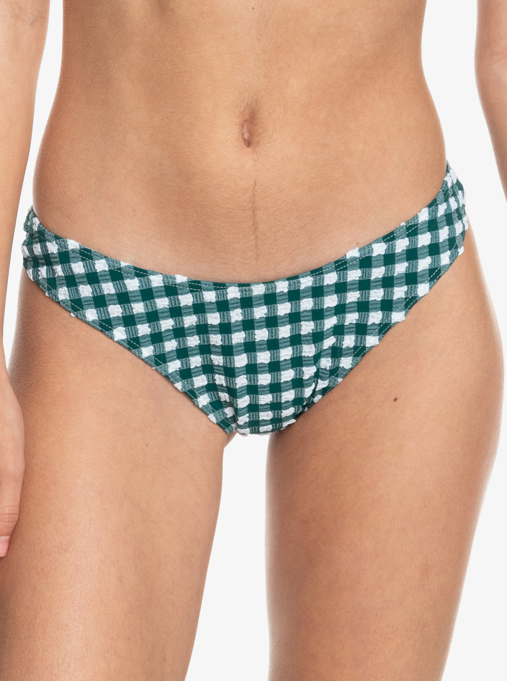 Roxy The Plaid Pulse Cheeky Bikini Bottoms