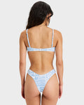 Roxy Flower Wave Cheeky Bikini Bottom