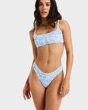 Roxy Flower Wave Cheeky Bikini Bottom