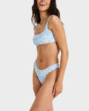 Roxy Flower Wave Cheeky Bikini Bottom