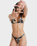 Roxy Nostalgic Feels Cheeky Bikini Bottom