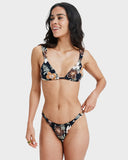 Roxy Nostalgic Feels Cheeky Bikini Bottom