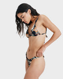 Roxy Nostalgic Feels Cheeky Bikini Bottom