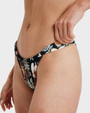 Roxy Nostalgic Feels Cheeky Bikini Bottom