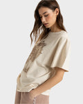 Roxy Sunny Oversized Stone Wash T-Shirt