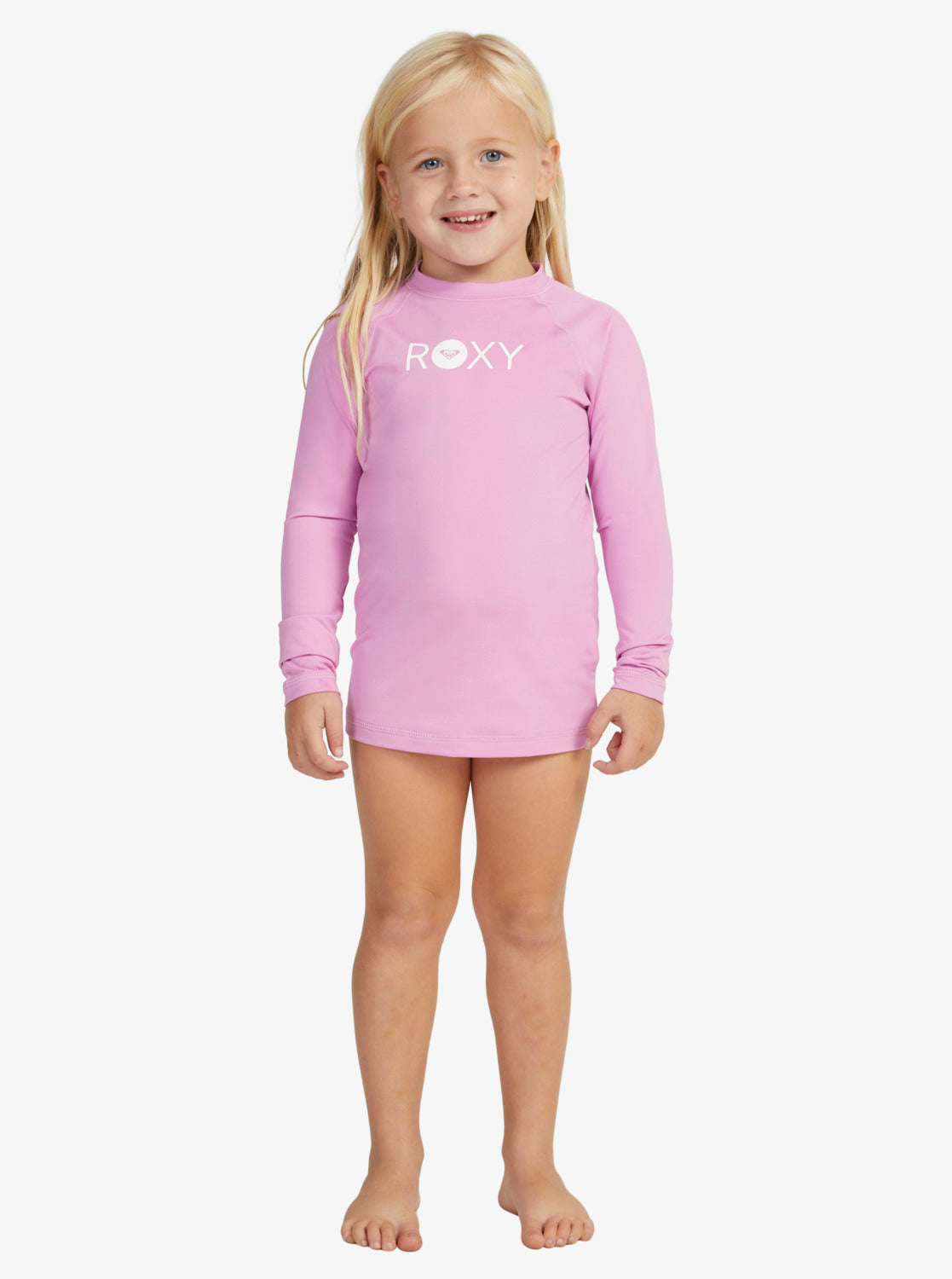 Essential Long Sleeve UPF 50 Rash Vest Girls 2-7