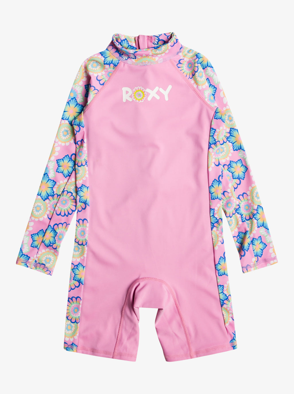 Roxy Flower Party Long Sleeves UPF 50 Rashguard One Piece