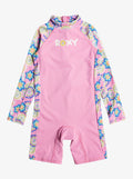 Roxy Flower Party Long Sleeves UPF 50 Rashguard One Piece