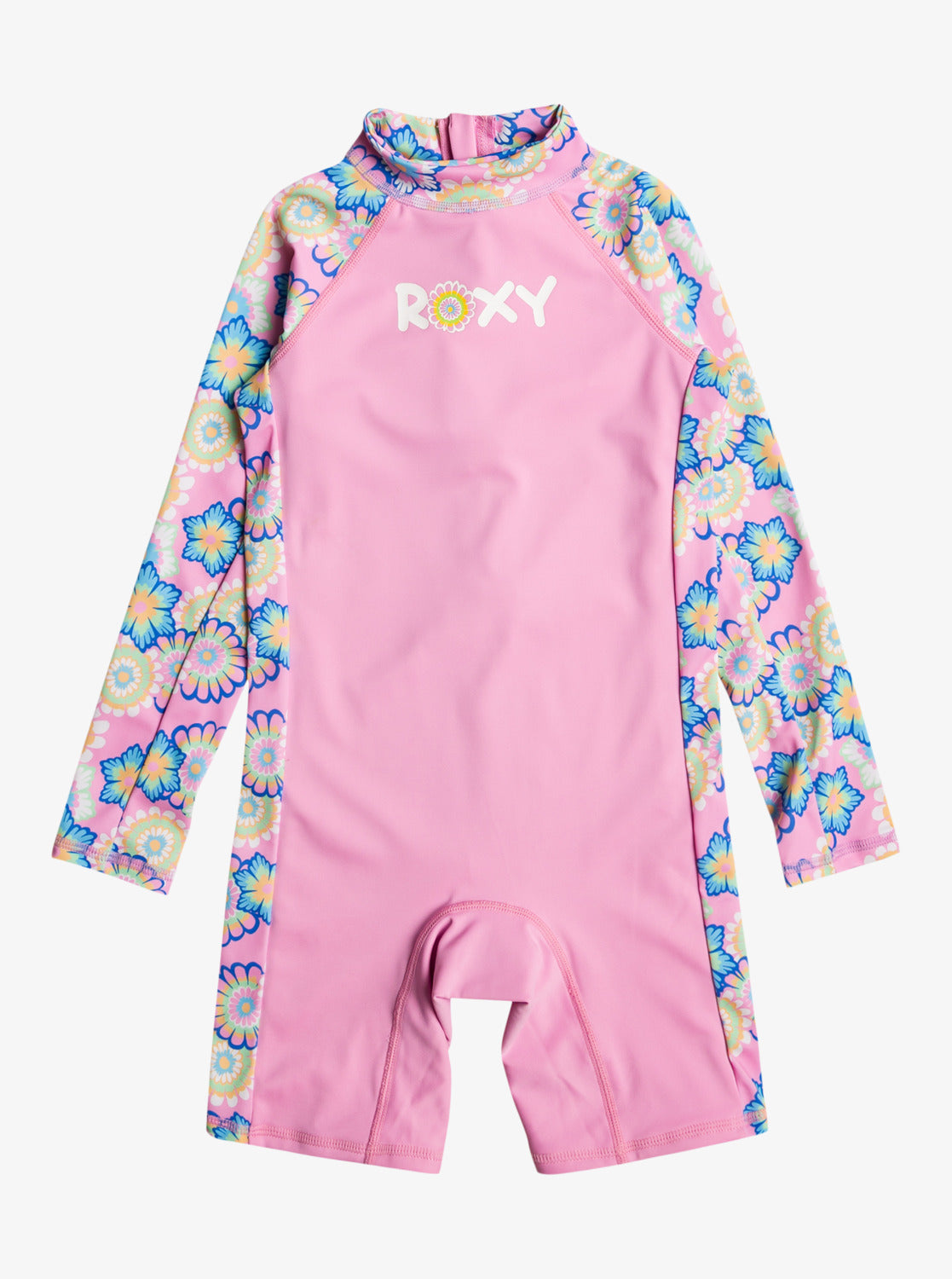 Roxy Flower Party Long Sleeves UPF 50 Rashguard One Piece