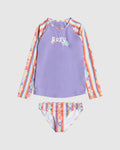 Roxy Rainbow Bay Stripe Ls Lycra St