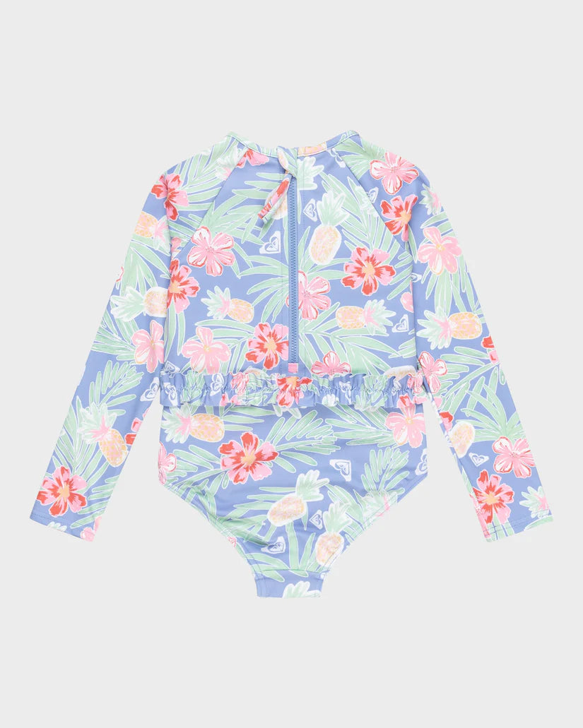 Roxy Tropical Story Rash Vest Girls 8-16