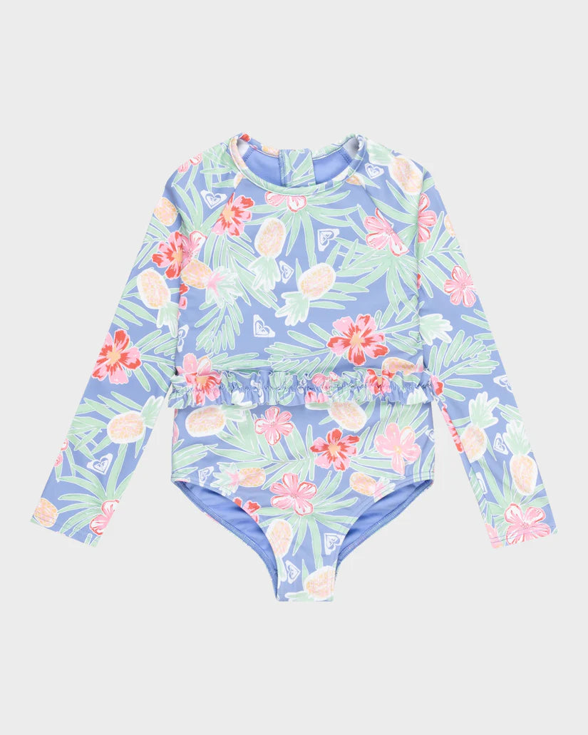 Roxy Tropical Story Rash Vest Girls 8-16