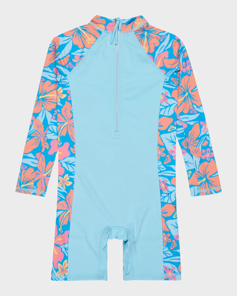 Roxy Hibiscus Hugs Springsuit Girls 2-7