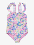 Roxy Flower Party One Piece Swimsuit