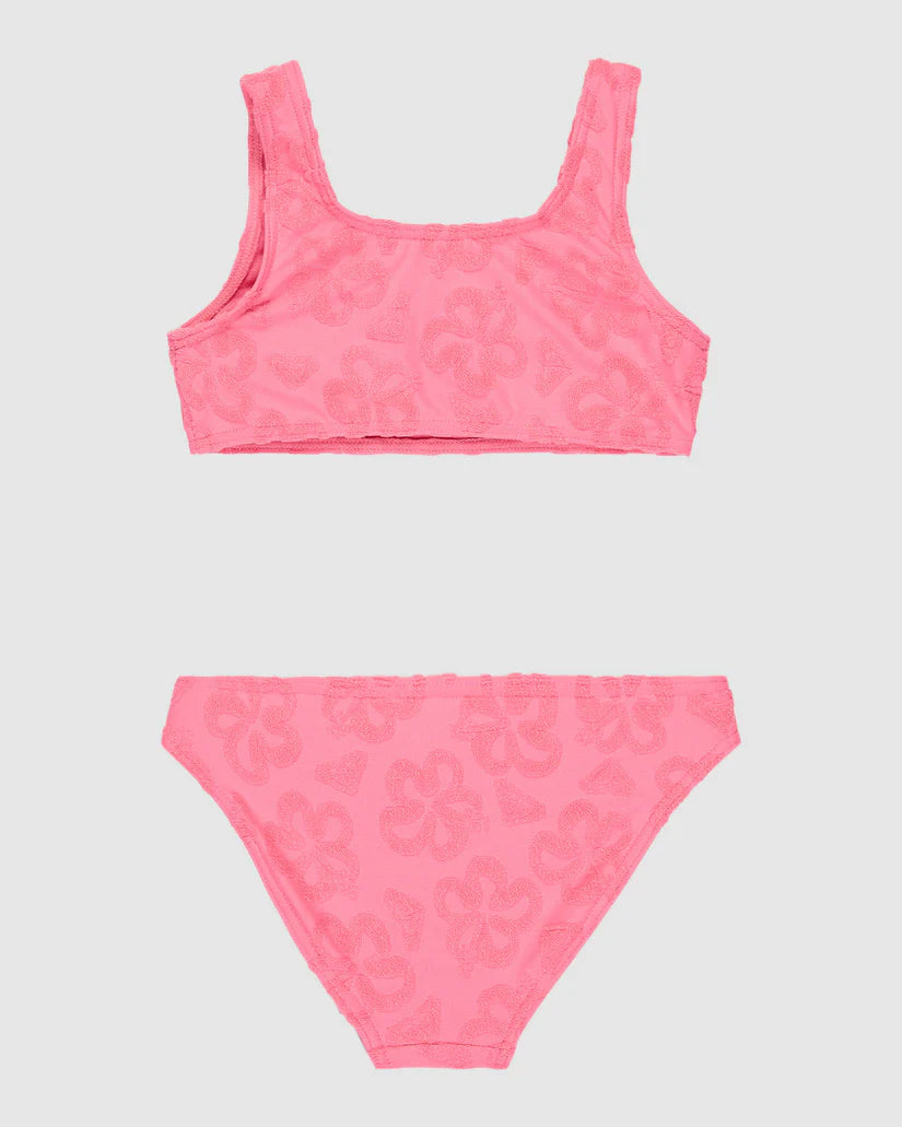 Roxy Flip Flower Two Piece Girls 2-7