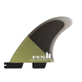 FCS II Carver PC Medium Eucalyptus Quad Rear Retail Fins
