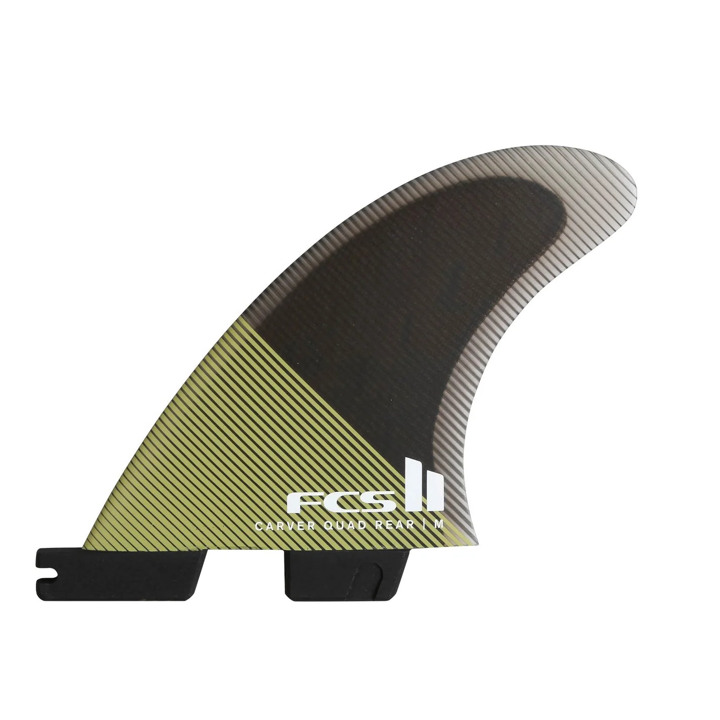 FCS II Carver PC Medium Eucalyptus Quad Rear Retail Fins