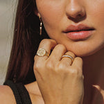 Atolea Golden Sun Ring