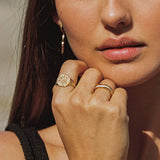 Atolea Golden Sun Ring